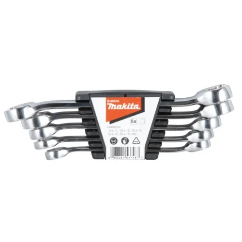 Makita Set llaves mix 5 pzs abocinadas 9‑16 mm 