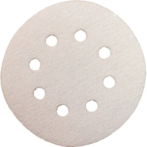 Juego de Lijas Perforadas Velcro 125mm (6 hojas - 3 granos)