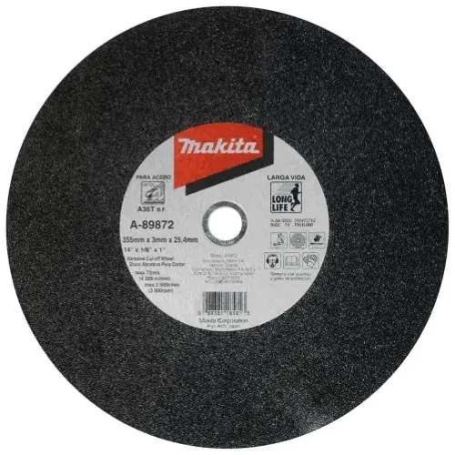 Juego de 25 Discos Abrasivos 14" Multimaterial (Metal y Construcción)