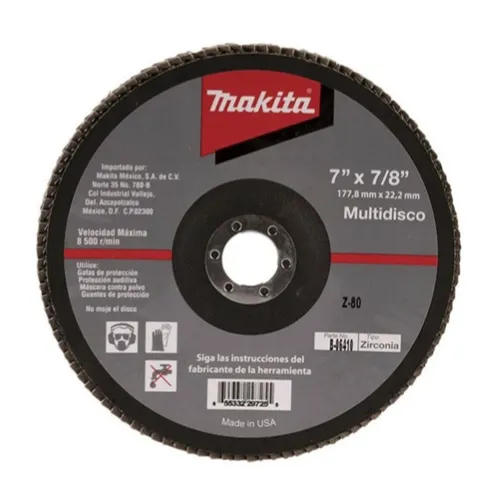Multidisco Abrasivo 7" G80 T29 (Metal y Multimaterial)
