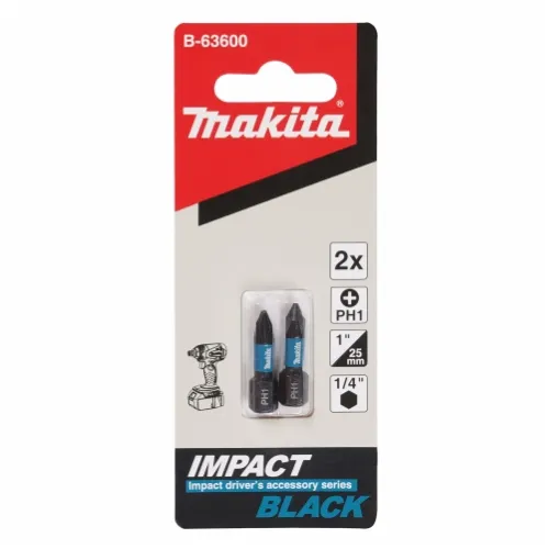 Juego de 2 Puntas Impacto PH1 x 1"
