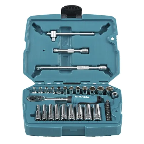 Juego de Dados y Matraca 1/4" 34 Piezas
