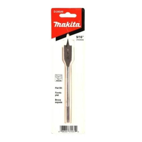Broca para Madera Plana 38mm - Tratamiento Térmico SK5