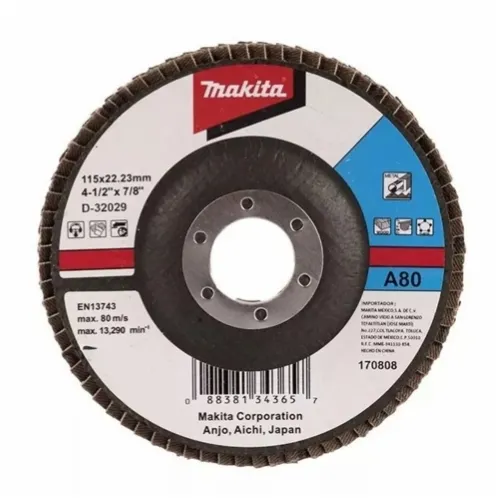 Multidisco de Lija Soporte Textil G80 4-1/2"