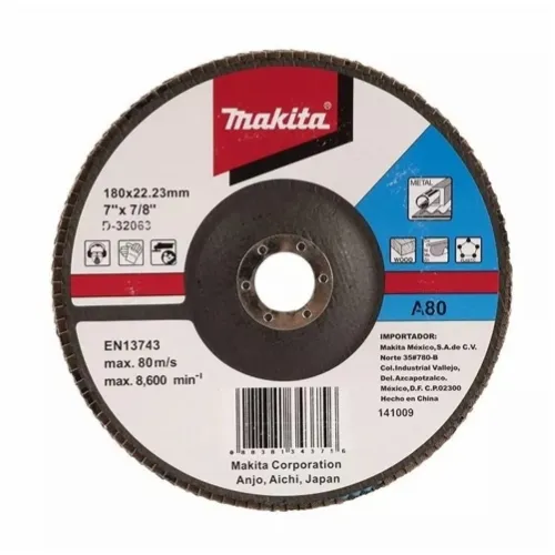 Multidisco de Lija con Soporte Textil G80 7"