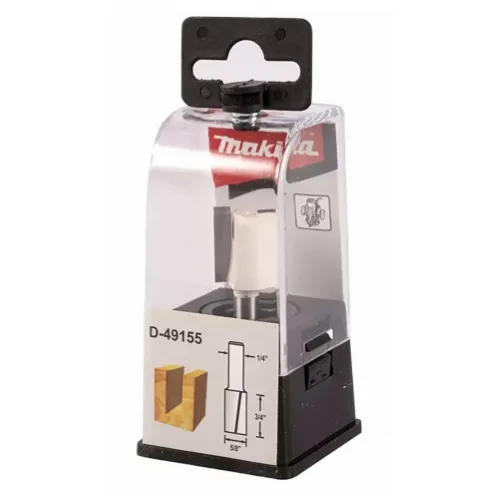 Fresa Recta 2 Filos 5/8" CT Zanco 1/4"