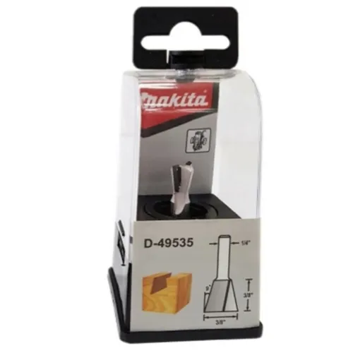 Fresa Cola de Milano 3/8" CT Zanco 1/4"