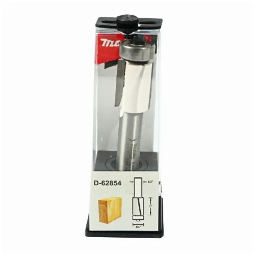 Fresa para Enrasar c/Balero 1/2" x 3/4" x 1"