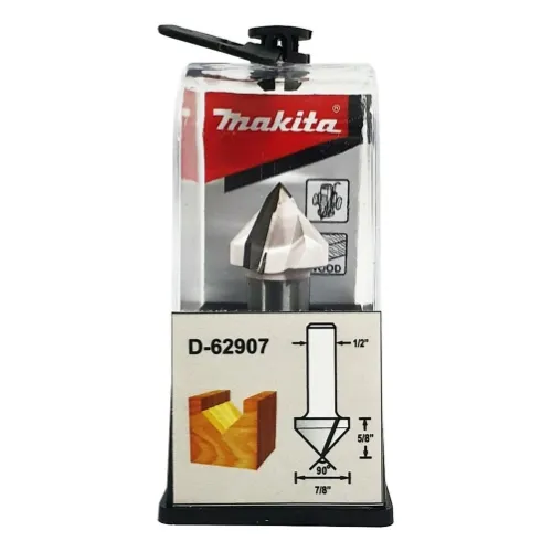Fresa para Ranurar en "V" 1/2" x 7/8"