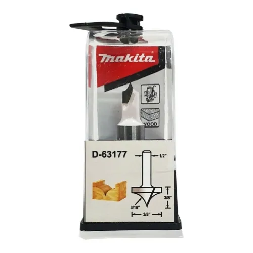 Fresa para Ranurar en "V" 1/2" x 3/8"