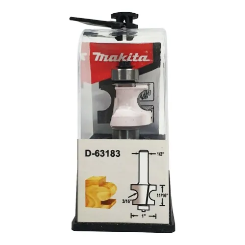 Fresa para Moldura Cóncava/Convexa 1/2" x 1"