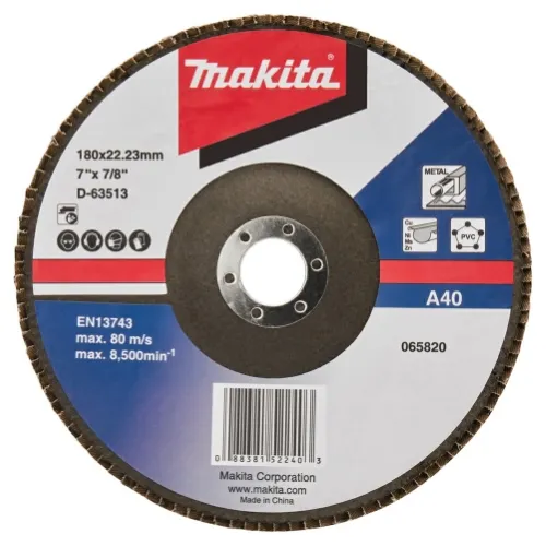 Disco Abrasivo Industrial para Metales 7" Grano Grueso