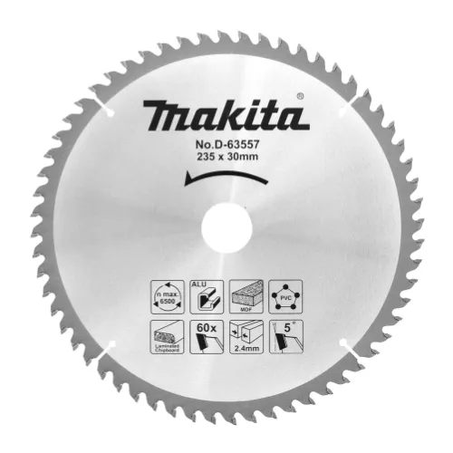 Disco de Corte Multipropósito para Madera 9-1/4"