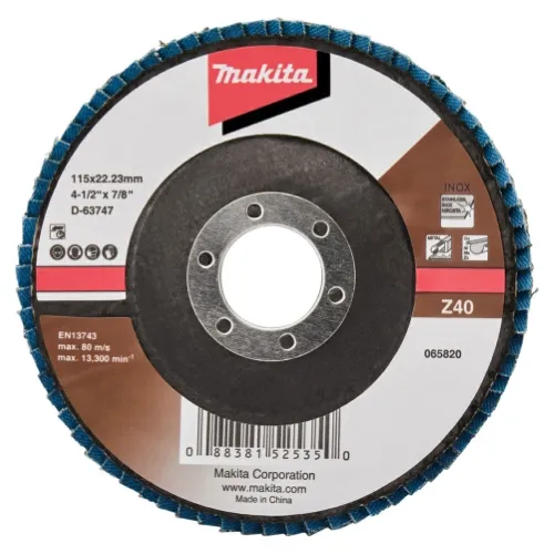 Disco Abrasivo Zirconio Grano Grueso 4-1/2"