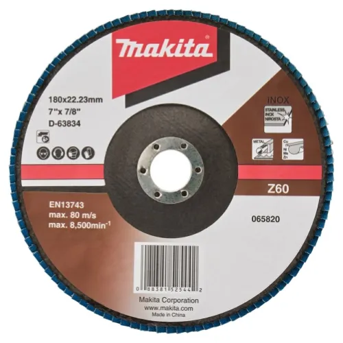 Multidisco Flap Zirconia 7" G60 Base Fibra de Vidrio