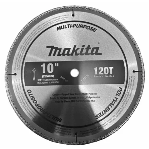  Disco Sierra Multimaterial 10″ × 120 Dientes TCG