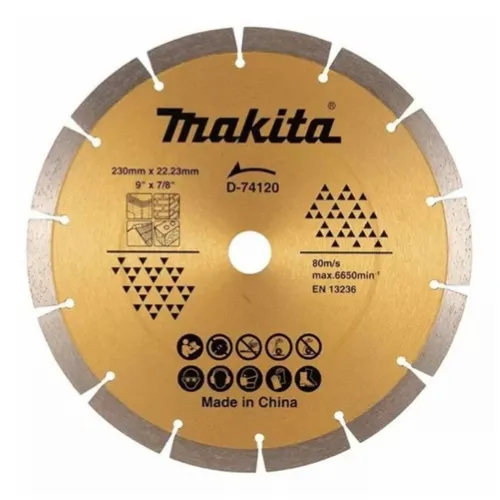 Makita Disco diamante segmentado 9″ 